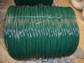 Plastic coated wire