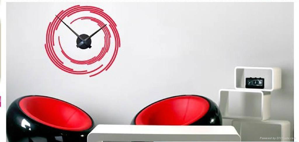 wall clock sticker