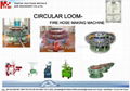 Circular weaving loom for fire hose-Fire