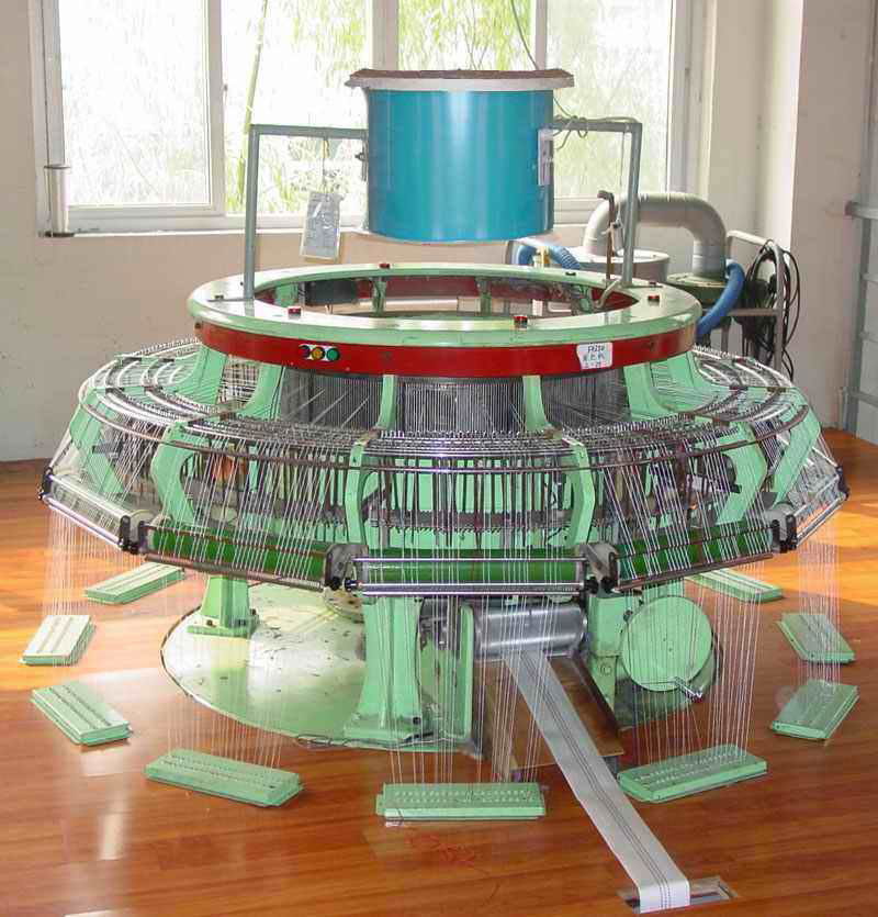 Circular weaving loom for fire hose-Fire hose making machine 2