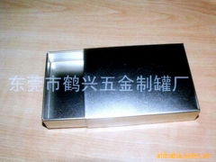 Tin cigarette box