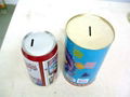 Tin coin bank 4