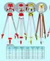 aluminum tripod for auto level and theodolite