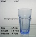 藍料玻璃杯