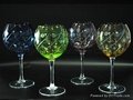 color goblet glass 2