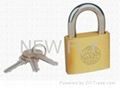 Globe Brand Brass Padlock Oval Type 