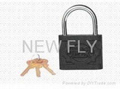 Globe Brand Iron Padlock 