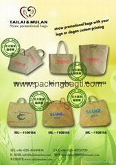 straw promotional bags