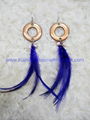 feather ear ring