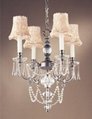 Chandelier with lampshade 3