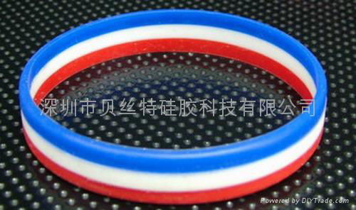 Silicone bracelet，silicone wristband 3