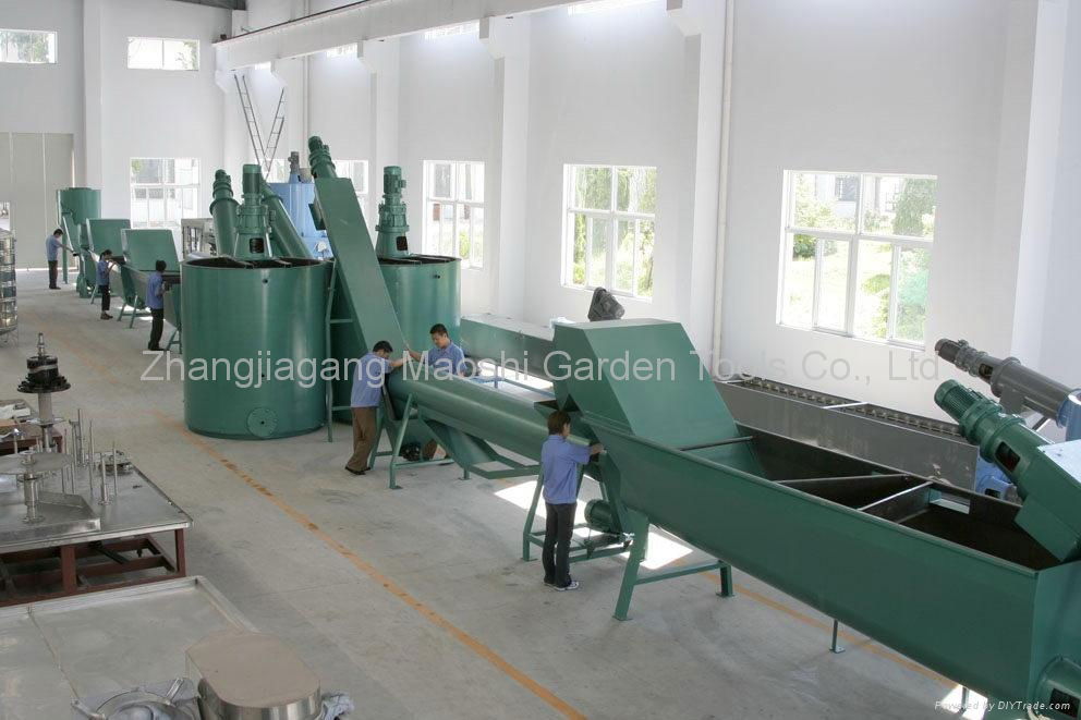 PET bottle recycling machine