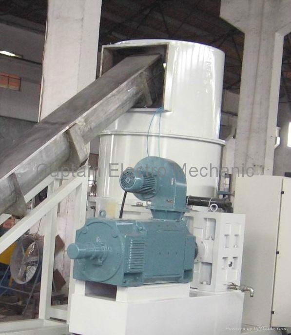 500kg PE PP two rank, strand cutting pelletizing machine 3