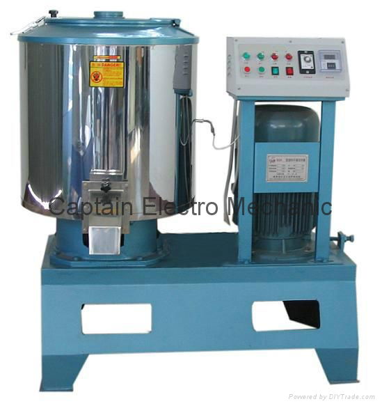 crushed plastic material mixing drying machine