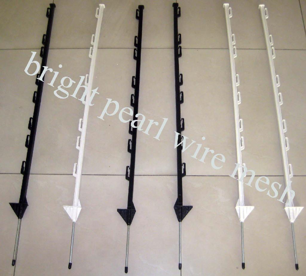 plastic fencing stake (electric fencing post) polypost bright pearl