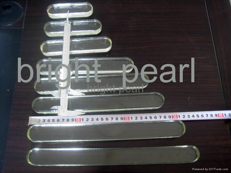 plain gauge glass (transparent sight glass) 2