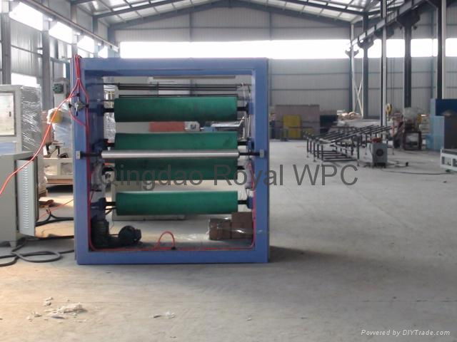 PS container  foaming sheet extrusion line  4