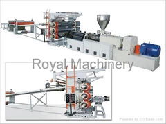 PVC Rigid Sheet Extrusion Line