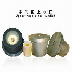 Refractory  Upper nozzle for tundish