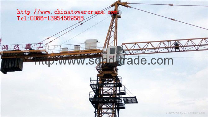 QTZ125F tower crane 2