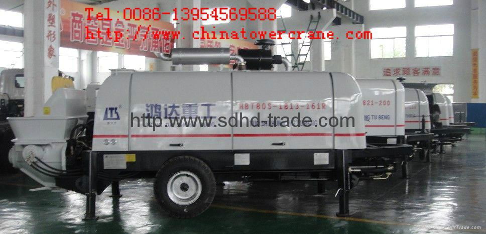 Trailer Concrete Pump  3