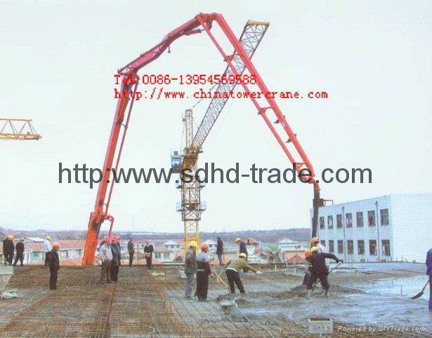 Truck-mounted concrete pump  5