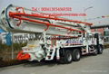 Truck-mounted concrete pump  3