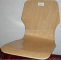 curved plywood chair shell 1