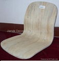 curved plywood shell for office chair