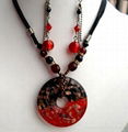 murano glass necklace 2