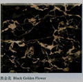 Black Golden Flower