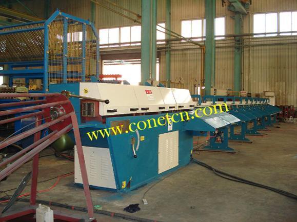 CNC Steel bar Straighten and cutting machine