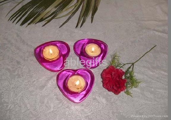 glass candle holders 2