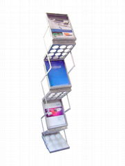 Aluminum Brochure holder A4