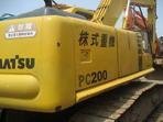 Hitachi, Komatsu and Cat used excavator EX200-1/2/3/5, PC200-5/6/7, 320B/C 3