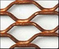 Expanded Brass Mesh