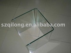 Curved tempered glass