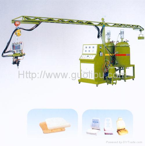 Hard/Soft foaming machine  