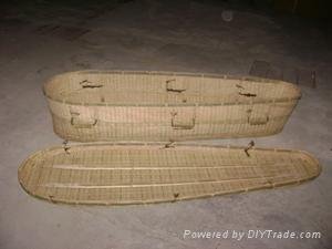 bamboo coffin 