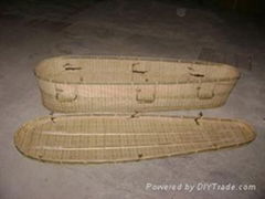 bamboo coffin 