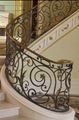 Wrought Iron Stair Handrail