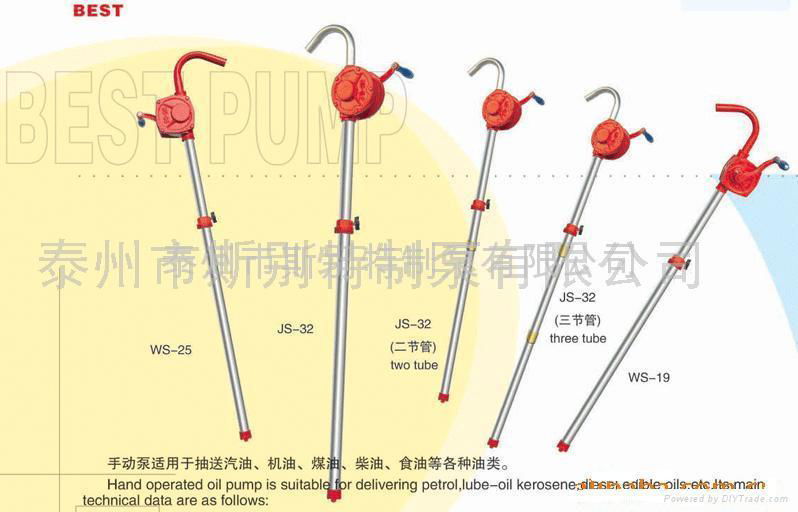 Operated oil pump