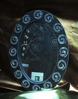 mirror/leather craft/leather art