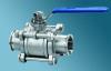 3 pcs ball valve