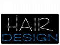 HAIR DESIGN LED SIGNS 1