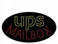 UPS Mailbox LED Signs 1