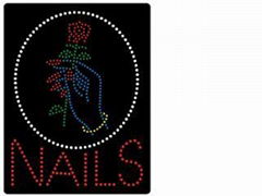 Nails LED Signs