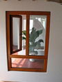 Pure wood window