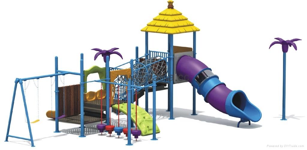 Children playground slide 4