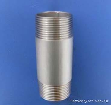 stainless steel 21/2" 316L NPT welding nipple 3
